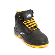 Himalayan 5400 S3/SRC Black ReflectO Safety Boot with Orange Sole - Safety Boot