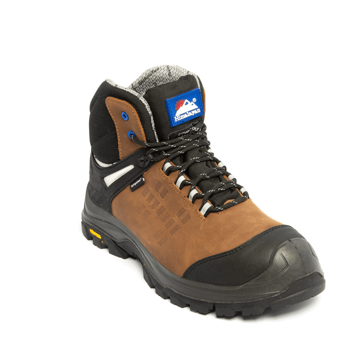 Himalayan Vibram 5704 S3/SRC Composite Waterproof Brown Safety Boot - Safety Boot