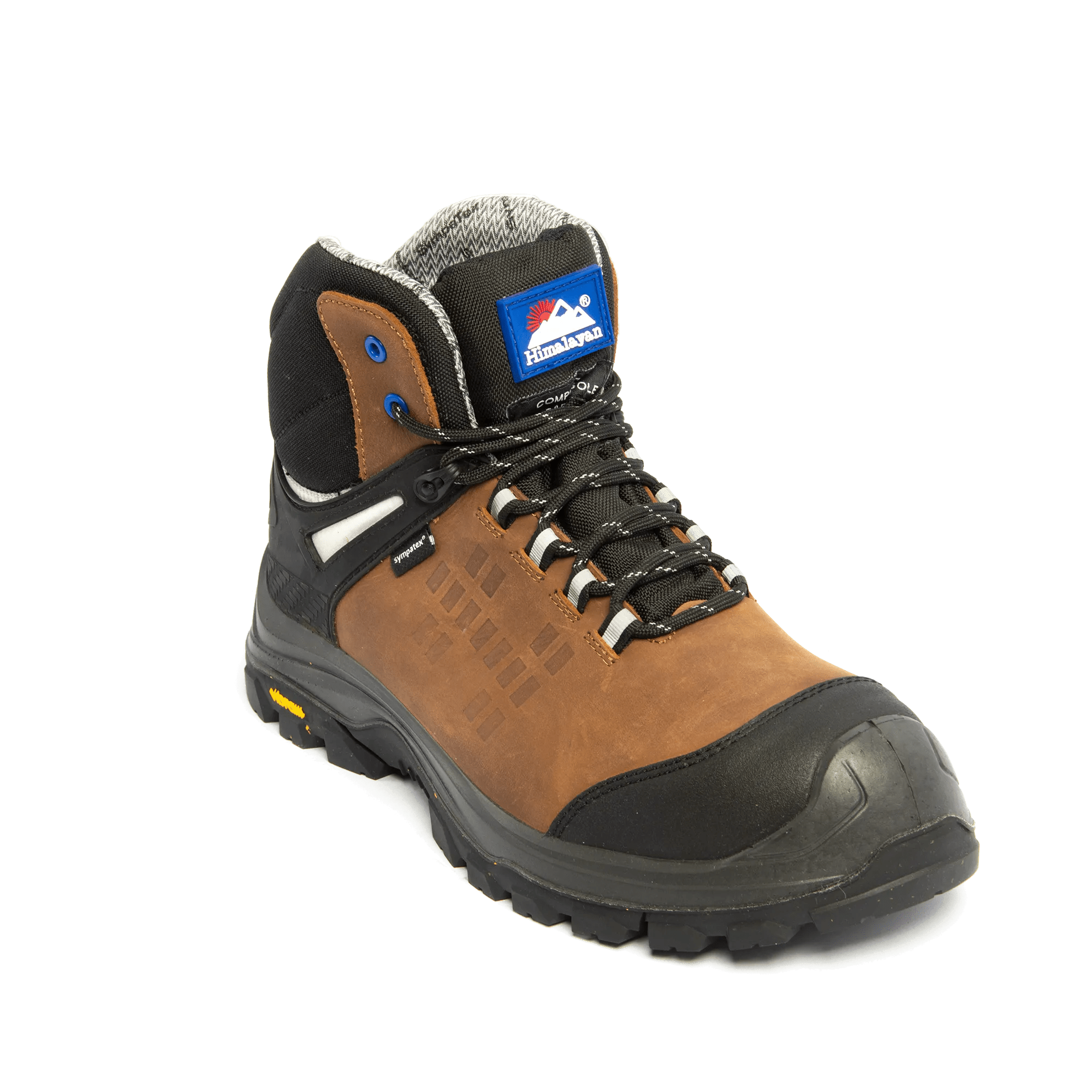 Himalayan Vibram 5704 S3/SRC Composite Waterproof Brown Safety Boot - Safety Boot