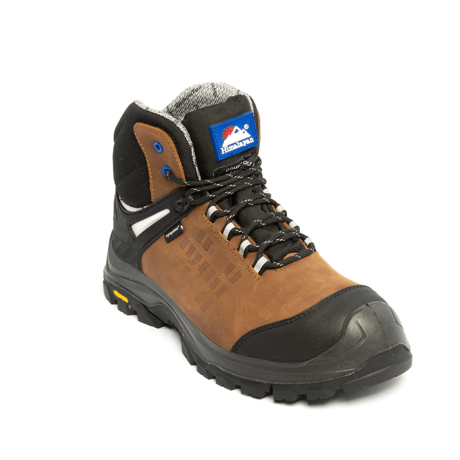 Himalayan Vibram 5704 S3/SRC Composite Waterproof Brown Safety Boot