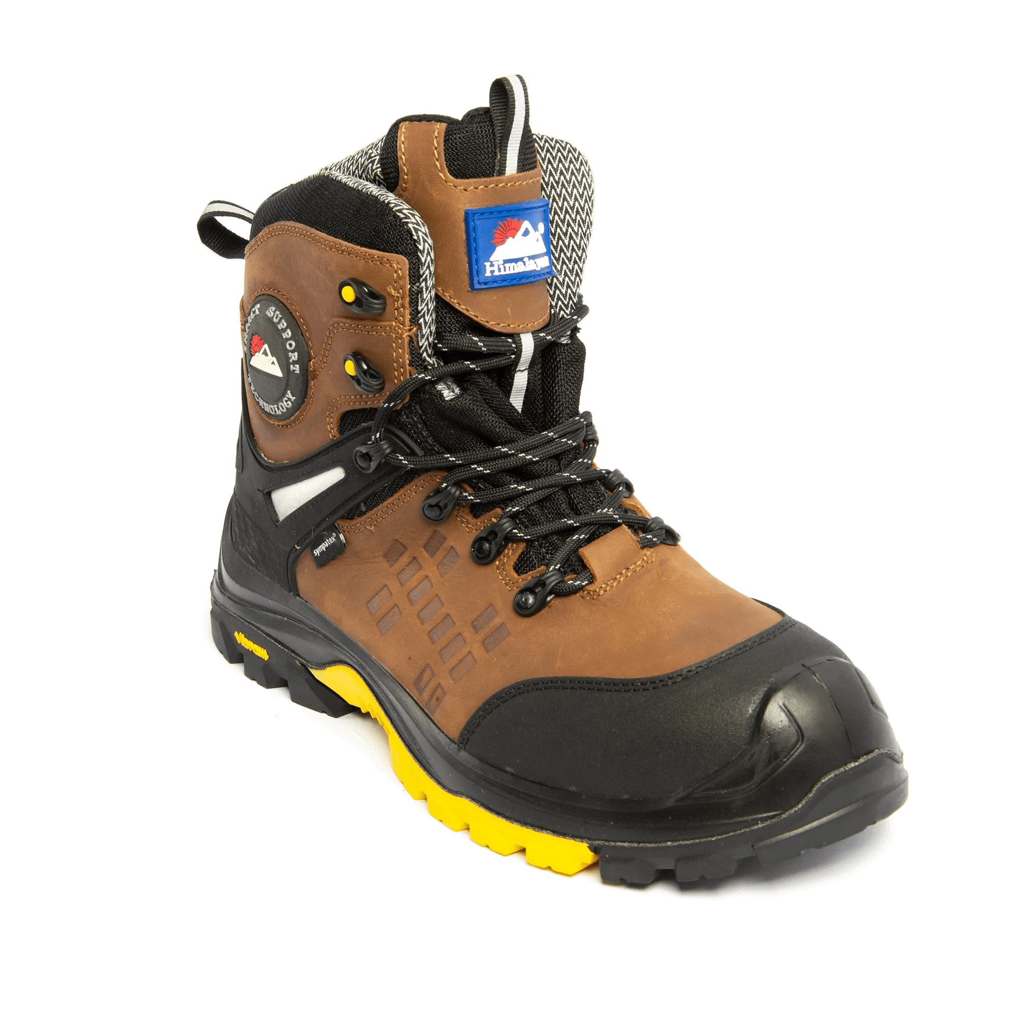 Himalayan Vibram 5802 S3/SRC Composite Waterproof Brown Safety Boot - Safety Boot
