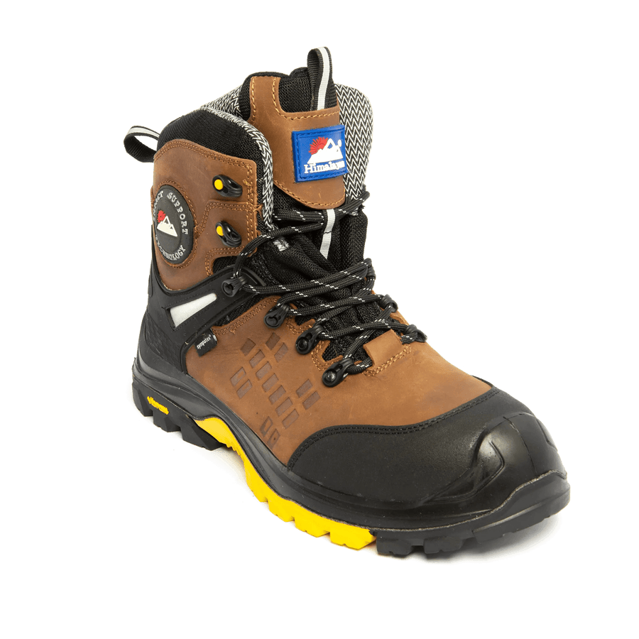 Himalayan Vibram 5802 S3/SRC Composite Waterproof Brown Safety Boot