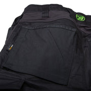 Apache Bancroft Black Grey Slim Fit Stretch Holster Trouser - Work Trousers