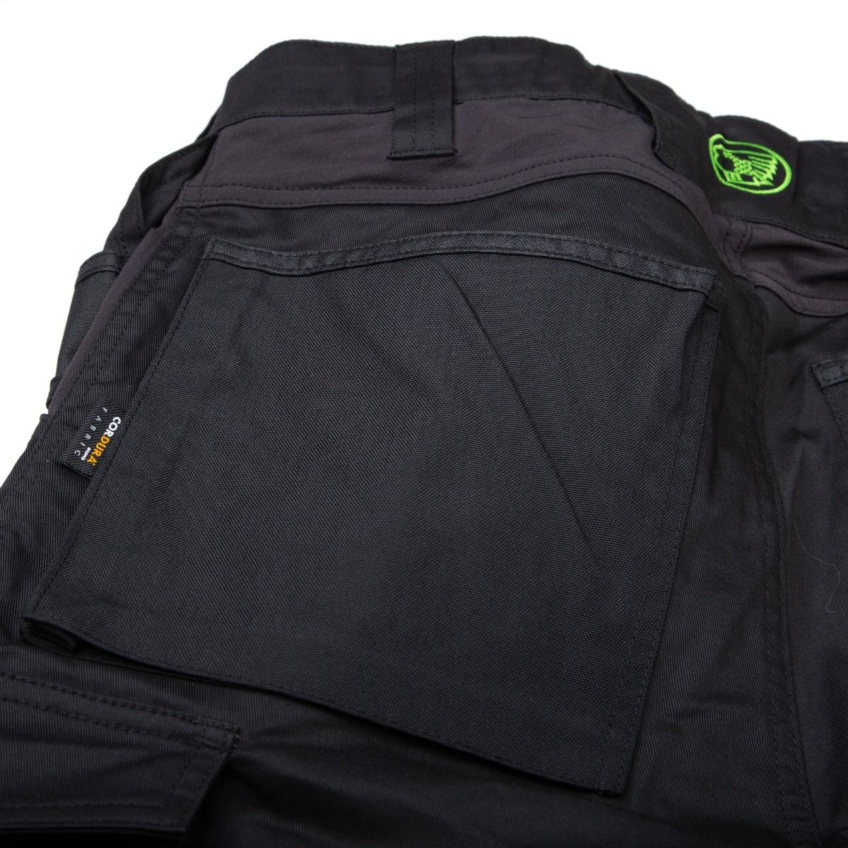 Apache Bancroft Black Grey Slim Fit Stretch Holster Trouser - Work Trousers
