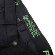 Apache Bancroft Black Grey Slim Fit Stretch Holster Trouser - Work Trousers