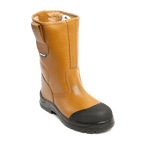 Himalayan 9102 S1P/SRC Tan HyGrip Safety Warm Lined Rigger Boot - Safety Rigger Boot