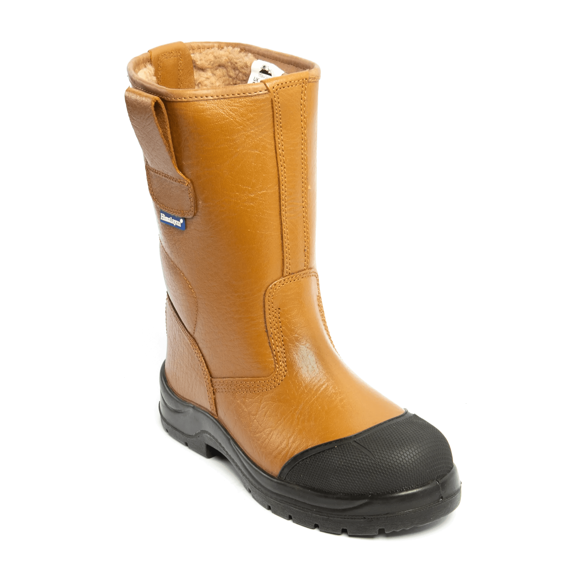 Himalayan 9102 S1P/SRC Tan HyGrip Safety Warm Lined Rigger Boot - Safety Rigger Boot