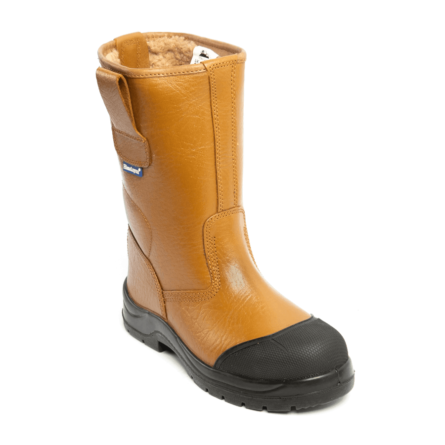 Himalayan 9102 S1P/SRC Tan HyGrip Safety Warm Lined Rigger Boot