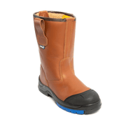 Himalayan 9105 S3/SRC Brown HyGrip Safety Warm Lined Rigger Safety Boot - Safety Rigger Boot
