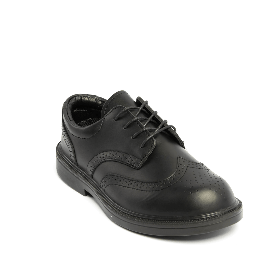 Himalayan 9810 S1P/SRC Composite Black Executive Leather Brogue Safety Shoe