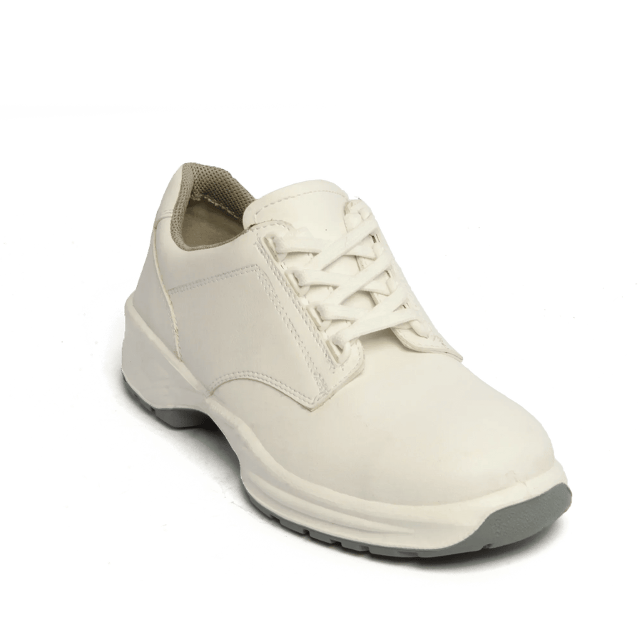 Himalayan 9951 S2/SRC White Microfibre Lace-Up Safety Shoe