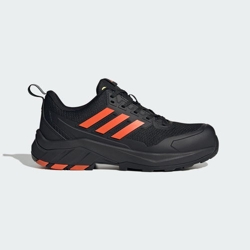 Adidas Aedus Low M S1PS Safety Shoes - Black / Pure Orange - Safety Footwear