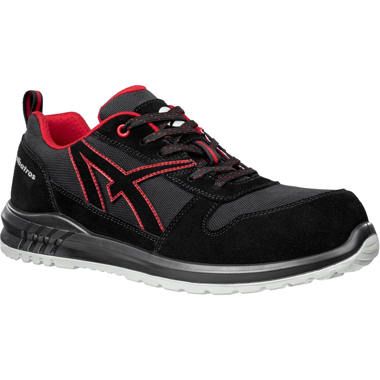 Albatros Clifton Low Safety Trainer S3 - Black/Red - Safety Trainer