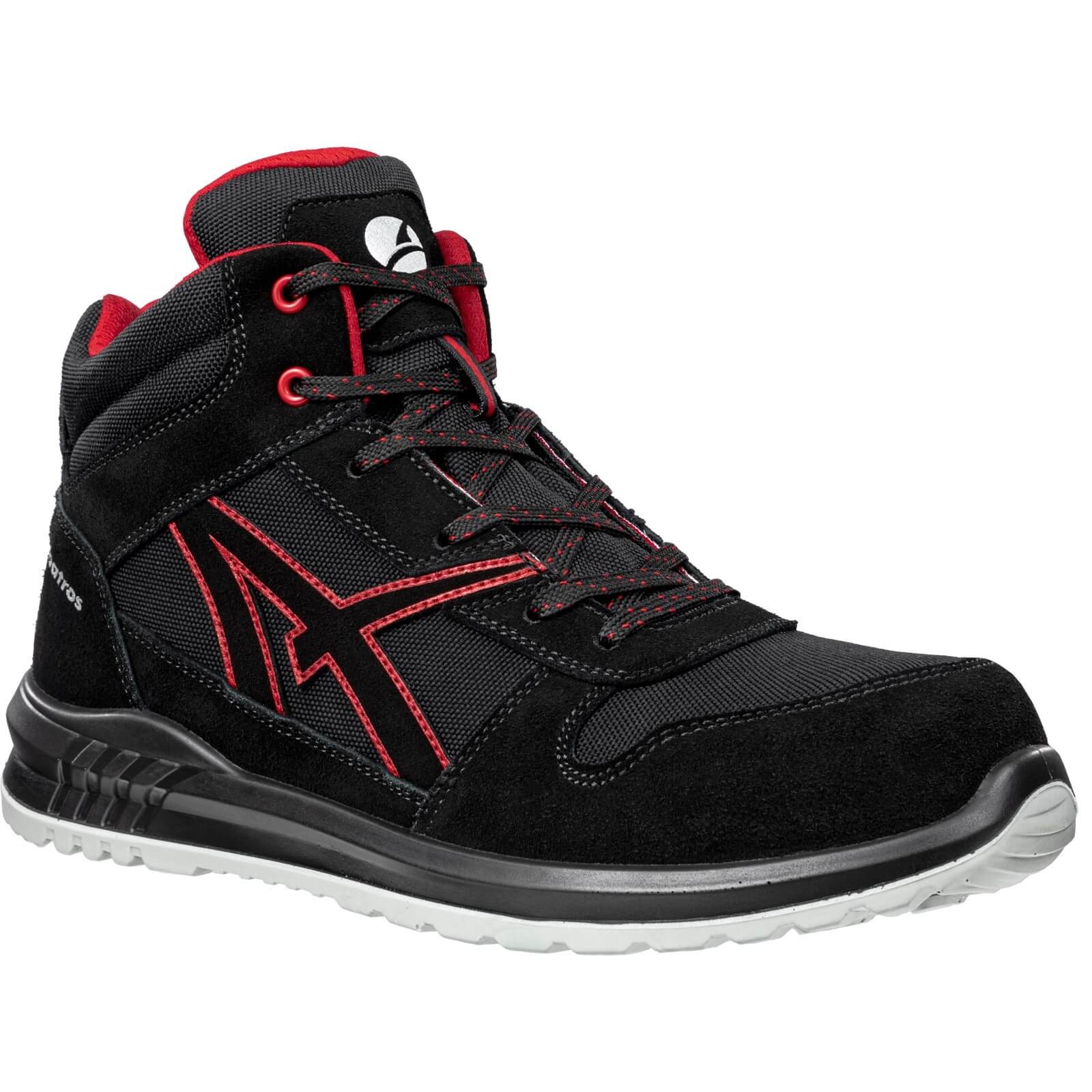 Albatros Clifton Mid Safety Boot S3 - Black/Red - Safety Boot