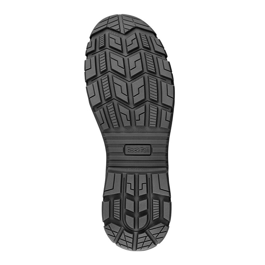 Rock Fall RF750 Boone Black Waterproof Side Zip Safety Boot | Steel Toe S3 WR SRC | EN ISO 20345 - Safety Boots