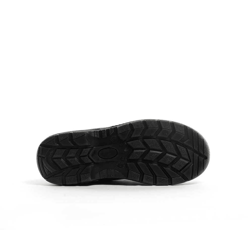 Himalayan 1414 S1P/SRC Black Leather Safety Shoe - Safety Shoe