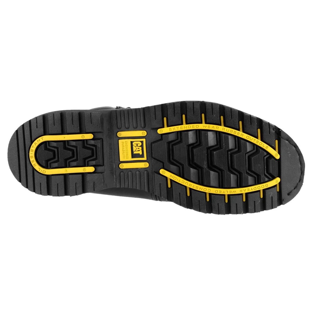CAT Holton Steel Toe Safety Boot Black