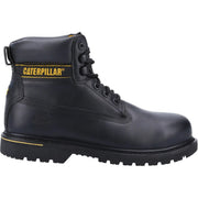 Caterpillar Holton Safety Boot - Black | Steel Toe SB E FO HRO SRC | EN ISO 20345:2022 - Safety Boots