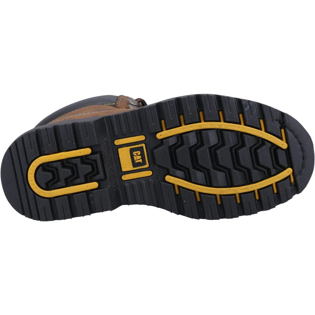 Caterpillar Holton Steel Toe Work Boot Brown