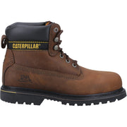 Caterpillar Holton Safety Boot - Brown | Steel Toe SB E FO HRO SRC | EN ISO 20345:2022 - Safety Boots