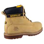 Caterpillar Holton Safety Boot - Honey | Steel Toe SB E FO HRO SRC | EN ISO 20345:2022 - Safety Boots