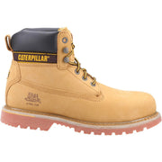 Caterpillar Holton Safety Boot - Honey | Steel Toe SB E FO HRO SRC | EN ISO 20345:2022 - Safety Boots