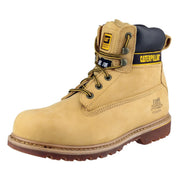 Caterpillar Holton Safety Boot - Honey | Steel Toe SB E FO HRO SRC | EN ISO 20345:2022 - Safety Boots