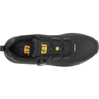 Black CAT Safety Trainers Side View
