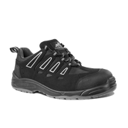 Rock Fall PM4040 Bridgeport Black Safety Trainer | Steel Toe S1P SRC | EN ISO 20345 - Safety Trainers