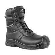 Rock Fall PM5008 Delaware Black Waterproof Side Zip Safety Boot | Steel Toe S3 WR SRC | EN ISO 20345 - Safety Boots