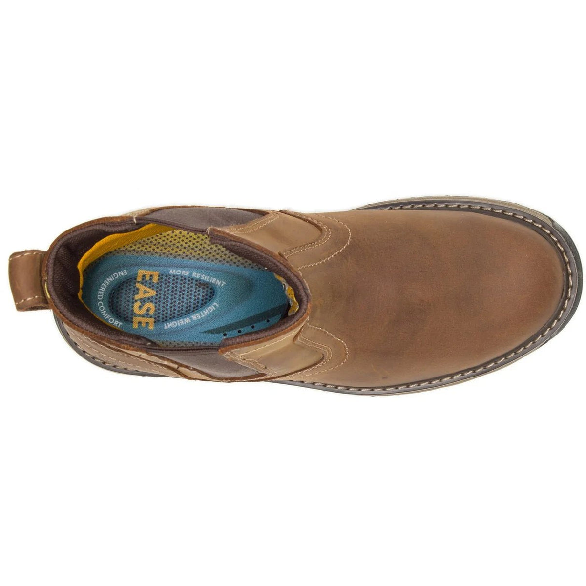 Caterpillar Pelton Safety Boot - Dark Beige | Steel Toe S1 - P HRO SRA | EN ISO 20345:2022 - Safety Boots
