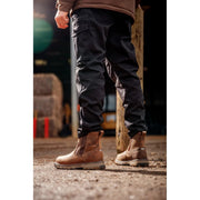 Caterpillar Pelton Safety Boot - Dark Beige | Steel Toe S1 - P HRO SRA | EN ISO 20345:2022 - Safety Boots