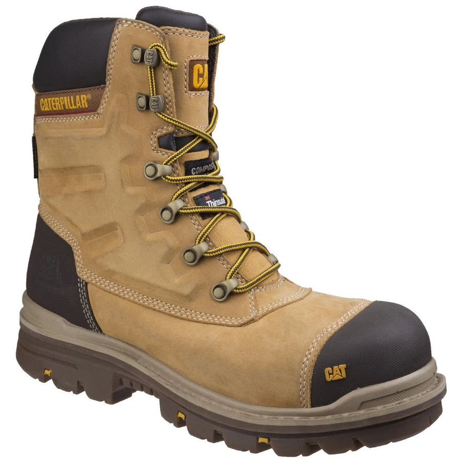 Caterpillar Premier Safety Boot Honey | Composite Toe S3
