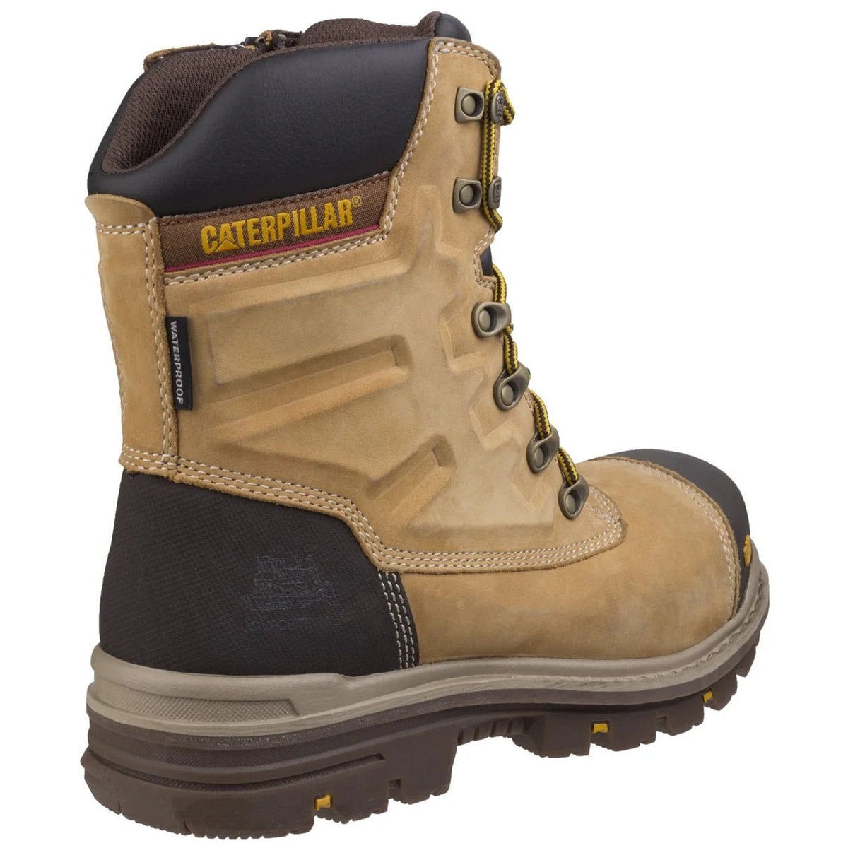 Caterpillar Premier Safety Boot - Honey | Composite Toe S3 WR HRO SRC | EN ISO 20345:2011 - Safety Boots