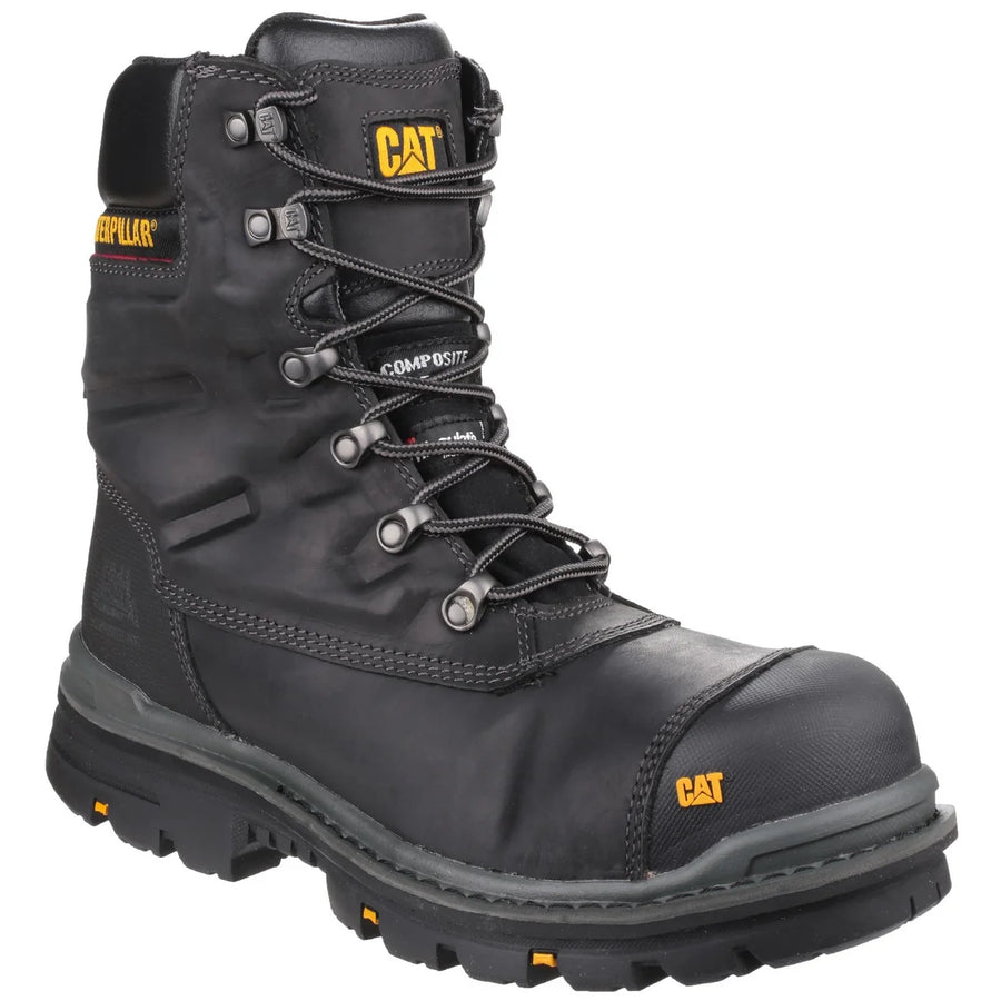 Caterpillar Premier Waterproof Safety Boot Black | S3 WR