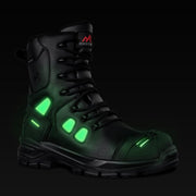 Rock Fall RF604 Canopus Black Waterproof Reflective Safety Boot | Steel Toe S3 WR SRC | EN ISO 20345 - Safety Boots