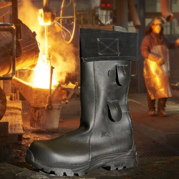 Rock Fall RF7000 Vulcan Black Foundry Safety Boot | Steel Toe S3 HRO HI SRC | EN ISO 20345 - Foundry Safety Boots