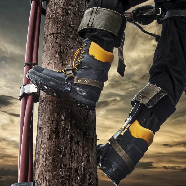 Rock Fall RF800 PowerMax Black Waterproof Electrical Hazard Safety Boot | Composite Toe S3 WR EH SRC | EN ISO 20345 - Safety Boots