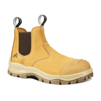 Rock Fall RF842 Cavalla Honey Leather Chelsea Safety Boot | Steel Toe S1P SRC | EN ISO 20345 - Chelsea Safety Boots