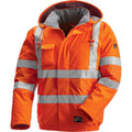 Red Wing Men's HiVis Rainwear Jacket - Insulated 65191 - Orange - Red Wing Workwear