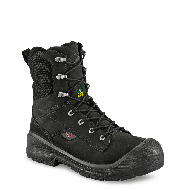Red Wing VersaPro 8-Inch Waterproof Safety Boot 3031 - Black