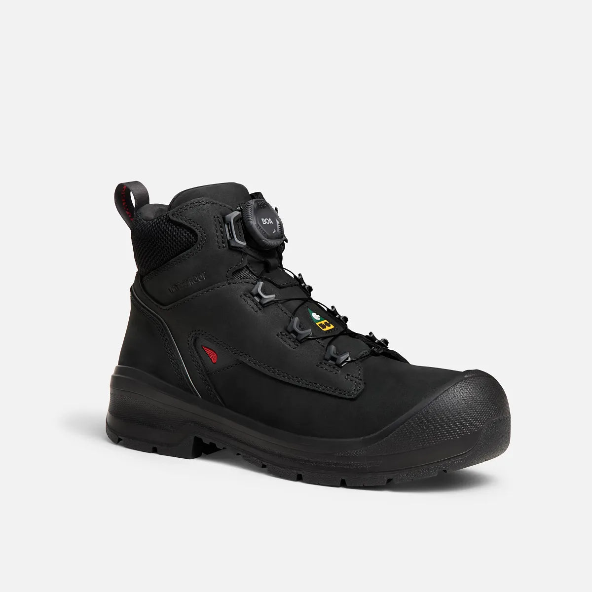 Red Wing Women's VersaPro 6-Inch Waterproof Safety Boot 3039 - Black - Safety Boots