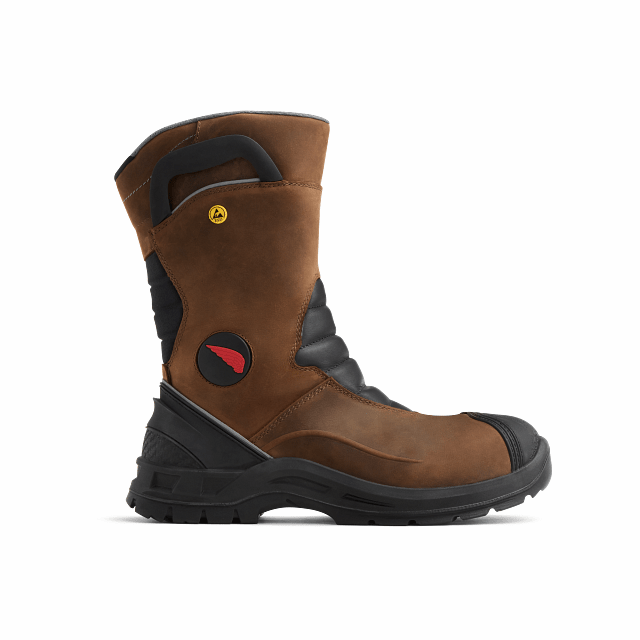 Red Wing PetroKing 11-Inch Pull-On Safety Boot 3221 - Brown
