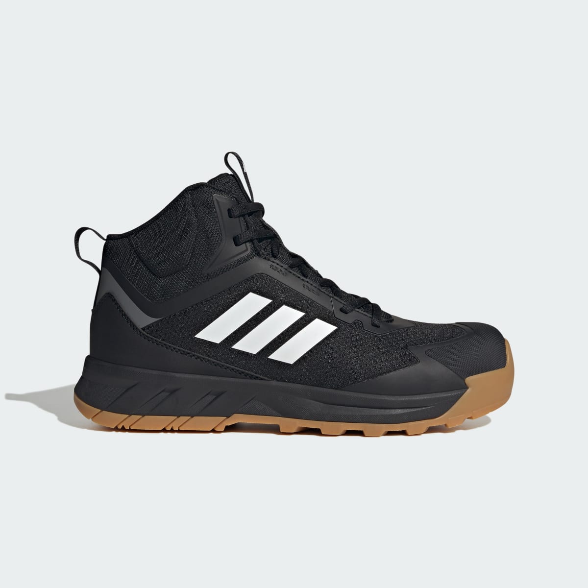 Adidas Torava Mid M S3S Safety Boots - Black / White - Safety Footwear