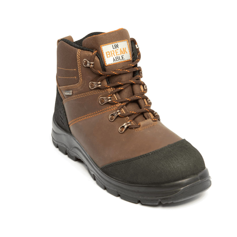 Unbreakable U107 Meteor S3 SRC Brown Waterproof Composite Safety Boot