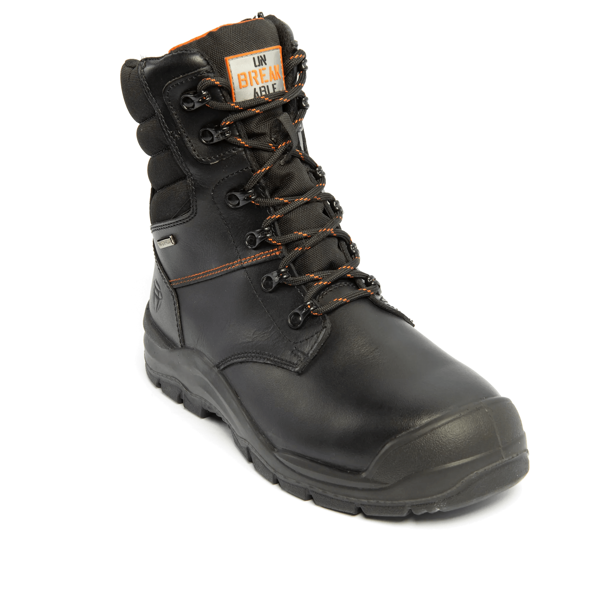 Unbreakable U108 Tornado S3 SRC Black Waterproof Composite Side-Zip Safety Boot - Safety Boot