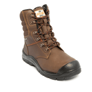 Unbreakable U109 Tornado S3 SRC Brown Waterproof Composite Side-Zip Safety Boot - Safety Boot
