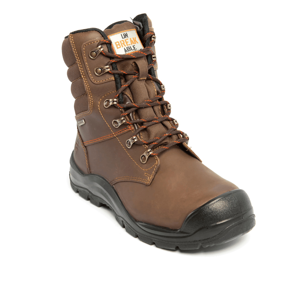 Unbreakable U109 Tornado S3 SRC Brown Waterproof Composite Side-Zip Safety Boot - Safety Boot