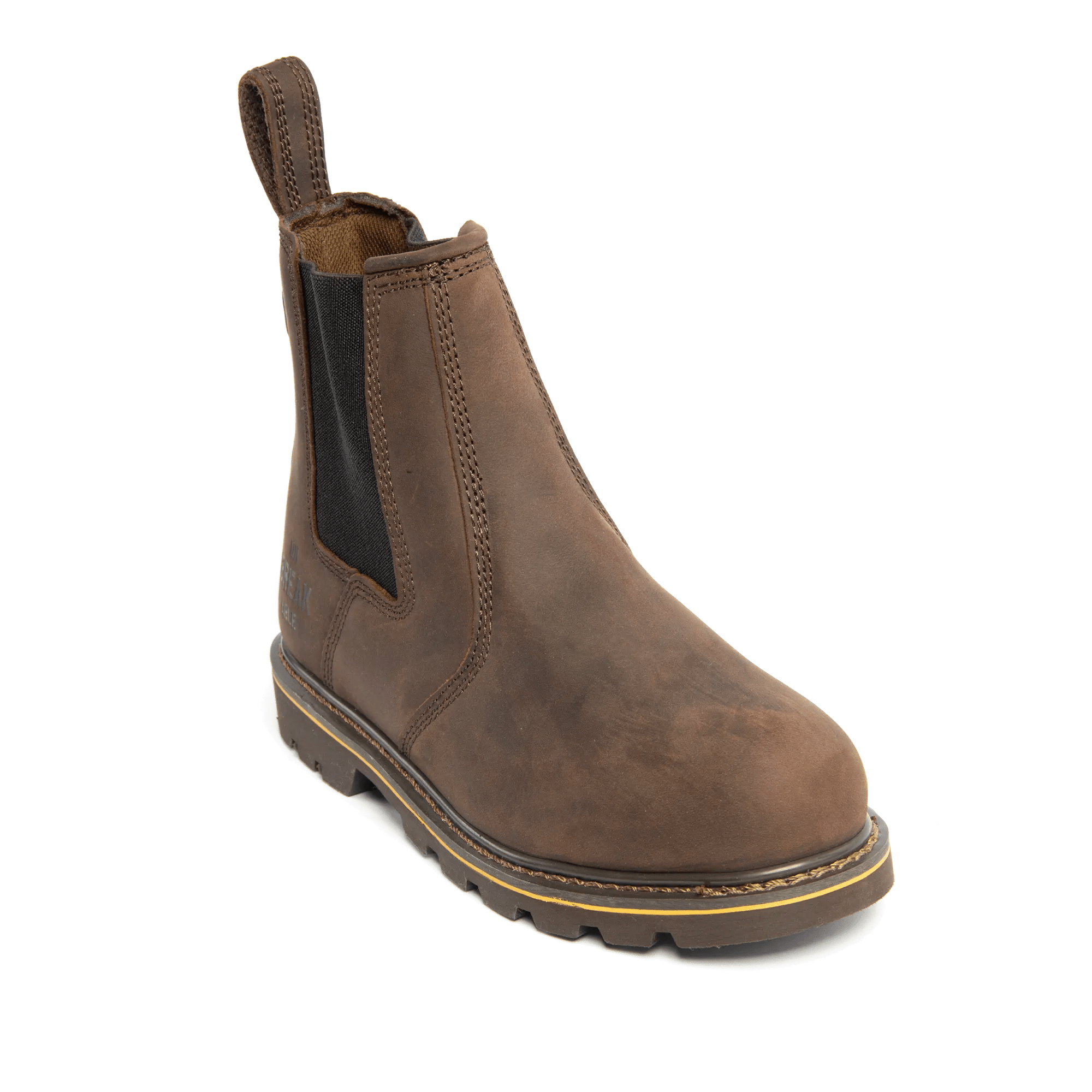 Unbreakable U115 Highland SBP Brown Crazy Horse Leather Safety Dealer Boot - Safety Dealer Boot
