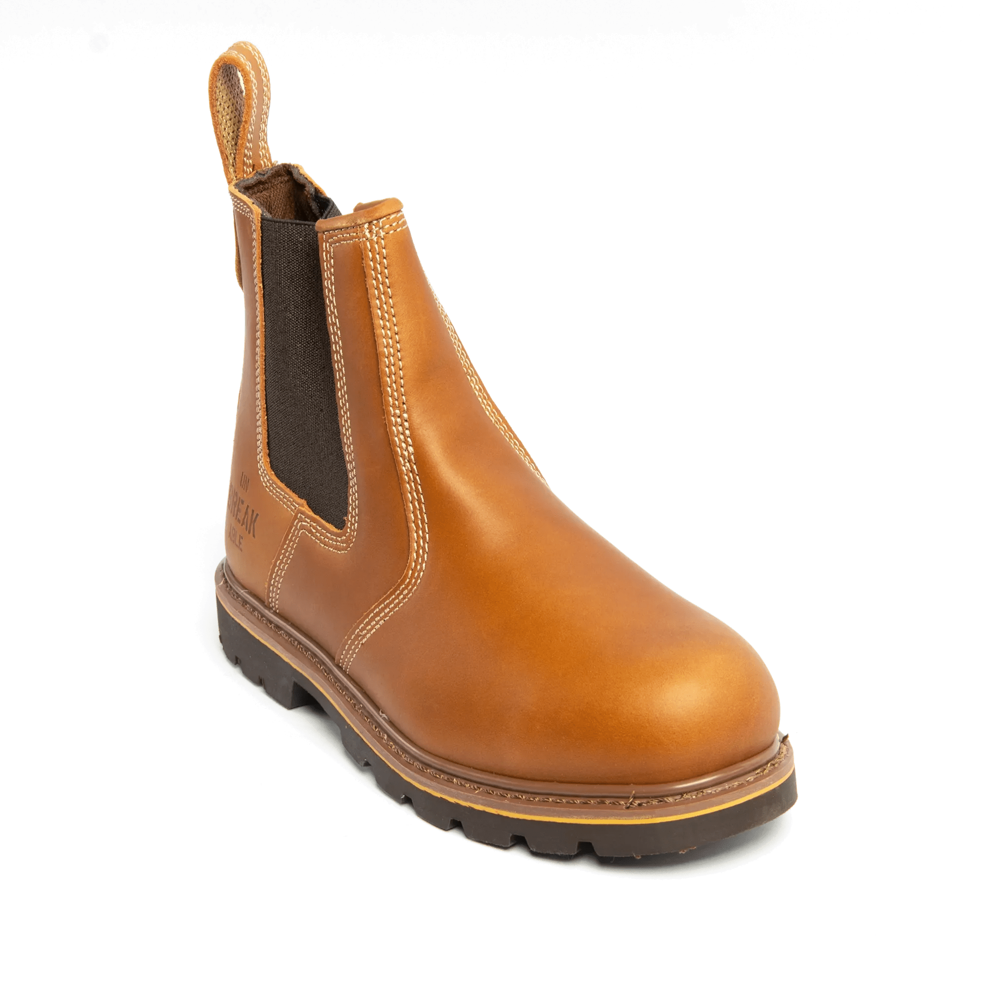 Unbreakable U116 Highland SBP Tan Leather Safety Dealer Boot - Safety Dealer Boot